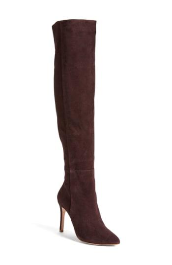 Women's Joie 'olivia' Suede Over The Knee Boot