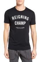 Men's Reigning Champ 'gym Logo' Graphic T-shirt - Black