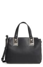 Vince Camuto Bitty Leather Satchel - Black