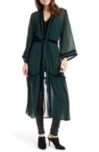Women's New Friends Colony Black Widow Kimono /small - Green