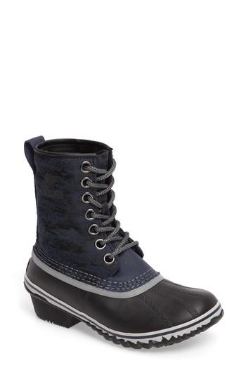 Women's Sorel Slimpack 1964 Waterproof Boot .5 M - Blue