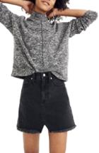 Women's Madewell A-line Miniskirt - Black