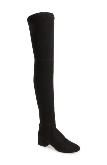 Women's Dolce Vita Jimmy Thigh High Boot .5 M - Black