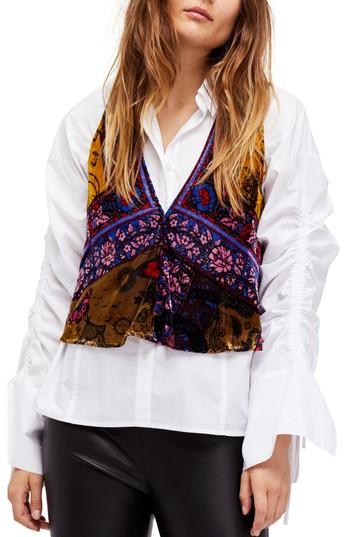 Women's Free People Sweet Daydreams Top - Blue
