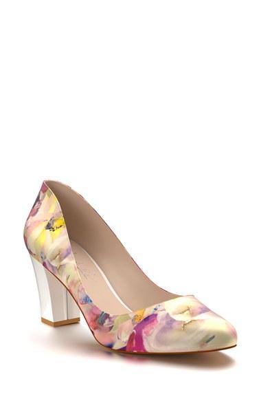 Women's Shoes Of Prey Block Heel Pump A - Pink