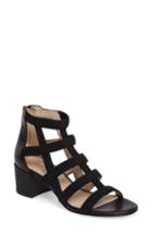 Women's Pelle Moda Unkar Block Heel Sandal M - Black