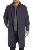 Men's Hart Schaffner Marx Lawrence Classic Fit Rain Coat R - Blue