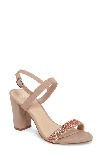 Women's Bp. Lula Block Heel Slingback Sandal M - Yellow