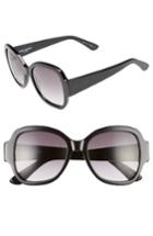 Women's Saint Laurent 53mm Sunglasses - Grey/ Black