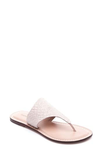 Women's Bernardo Monica Thong Sandal .5 M - Pink