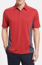 Men's Cutter & Buck 'willows' Colorblock Drytec Polo - Red