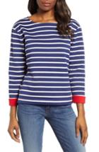 Women's Vineyard Vines Stripe Double Face Sweater - Blue