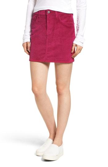 Women's Current/elliott Corduroy Miniskirt