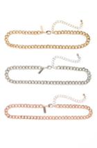 Women's Topshop Set Of 3 Chain Necklaces