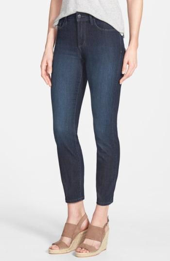 Women's Nydj Clarissa High Waist Stretch Ankle Skinny Jeans - Blue