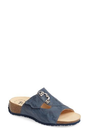 Women's Think! 'mizzi With Face' Sandal -11.5us / 42eu - Blue