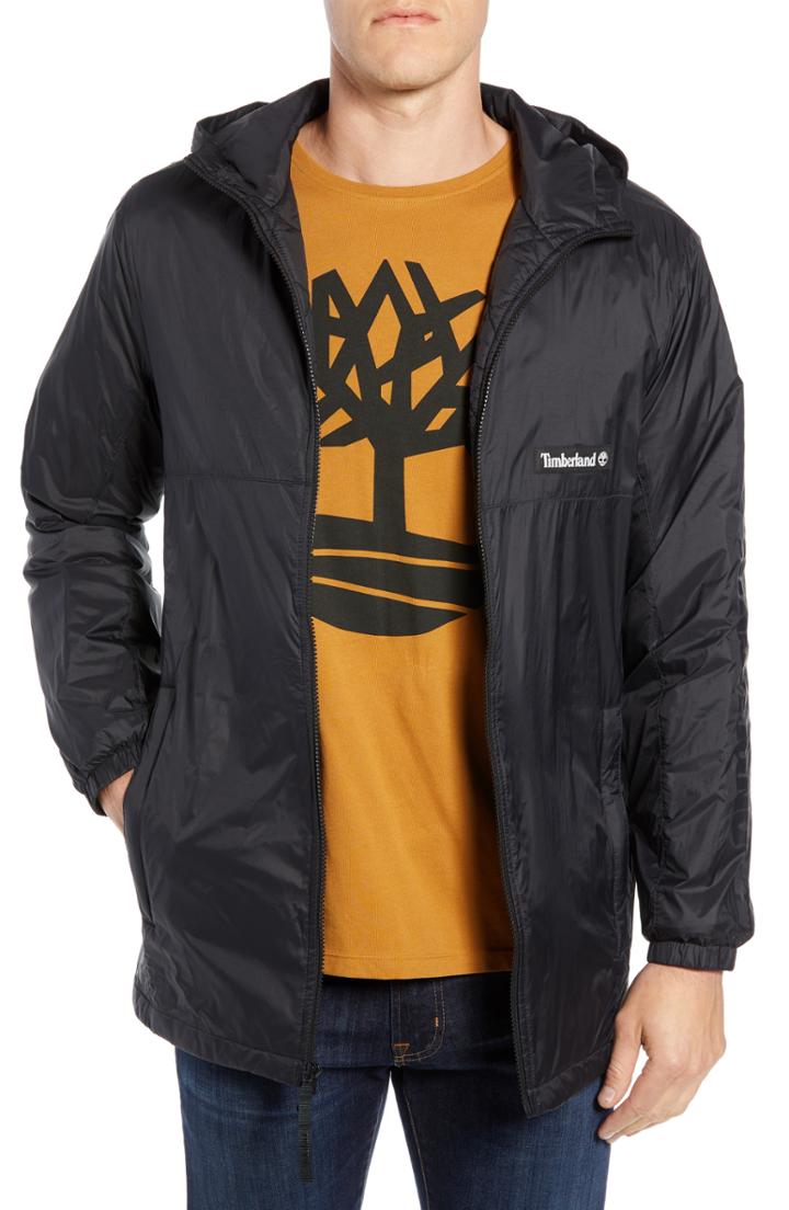 Men's Timberland Water Resistant Insulated Coat - Black