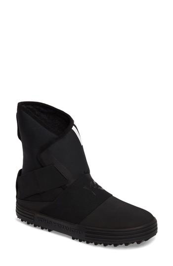 Women's Y-3 Sno Foxing High Top Sneaker .5 M - Black