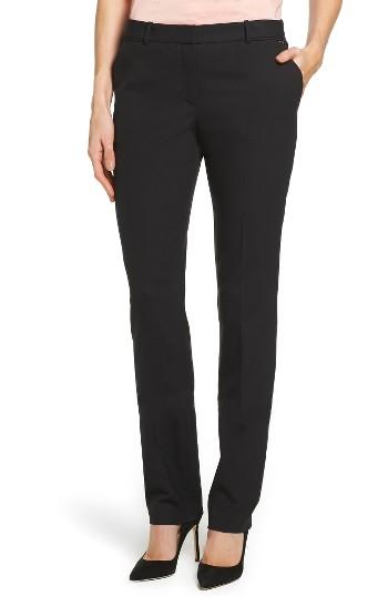Petite Women's Boss Titana Stretch Wool Trousers