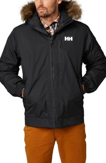 Men's Helly Hansen Dubliner Waterproof Down Jacket - Black