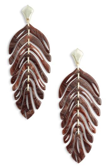Women's Kendra Scott Lotus Drop Earrings
