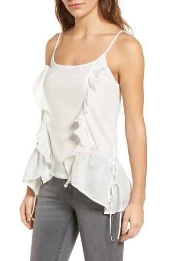 Women's Chelsea28 Ruffle Knit Tank, Size - Ivory