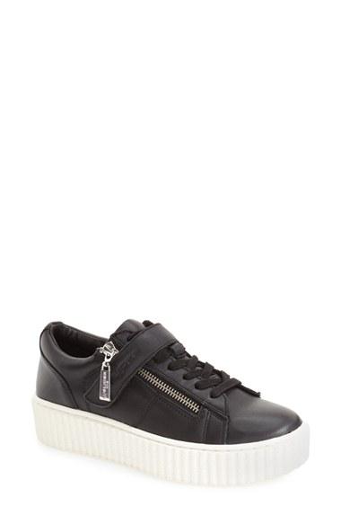 Women's Jslides 'papper' Platform Zip Sneaker