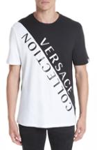 Men's Versace Collection Angled Logo T-shirt