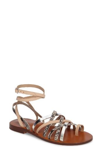 Women's Topshop Fizzy Strappy Sandal .5us / 36eu - Black