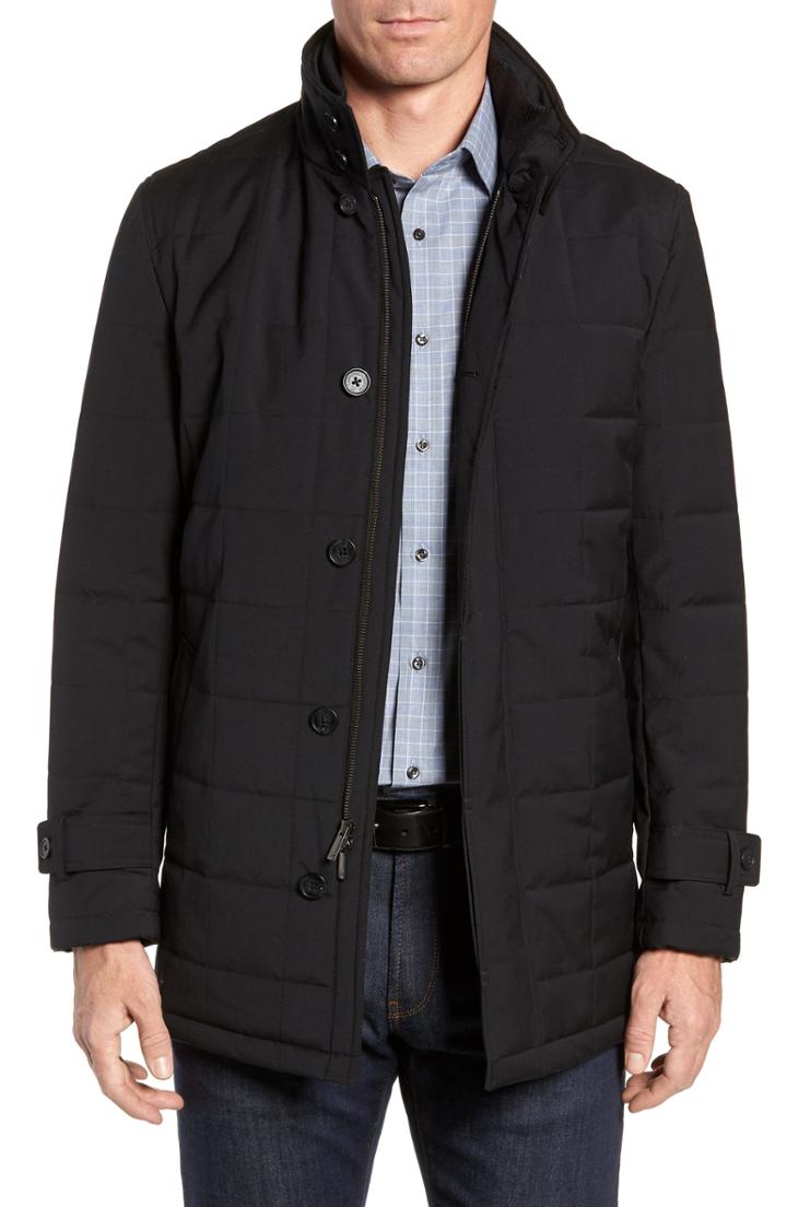 Men's Cardinal Of Canada Quilted Car Coat