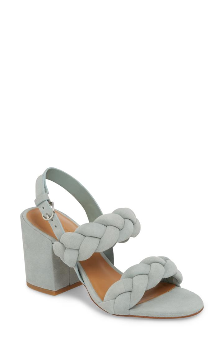 Women's Rebecca Minkoff Candance Block Heel Sandal .5 M - Green