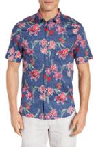 Men's Tommy Bahama Tahitian Etch Sport Shirt - Blue