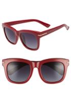 Women's Prive Revaux X Madelaine Petsch The Clique 52mm Square Sunglasses - Black