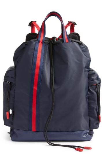 Like Dreams Yungg Stripe Strap Backpack -