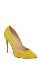 Women's Steve Madden Daisie Pointy-toe Pump .5 M - Yellow