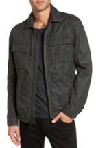 Men's John Varvatos Zip Military Jacket - Green
