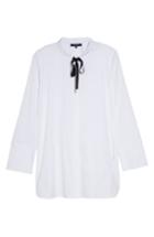 Women's Lafayette 148 New York Annaliese Shirt, Size - White