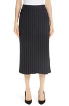 Women's Lafayette 148 New York Metropolitan Shine Plaited Rib Skirt