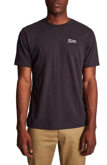 Men's Brixton Potrero Graphic T-shirt - Black