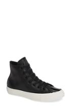 Women's Converse Chuck Taylor All Star Leather Patent High Top Sneaker M - Black