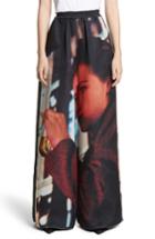 Women's Undercover Reversible Print Pants - Black