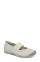 Women's Softinos By Fly London Ion Mary Jane Sneaker Us / 35eu - White