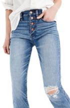 Women's J.crew Vintage Straight Jeans - Blue