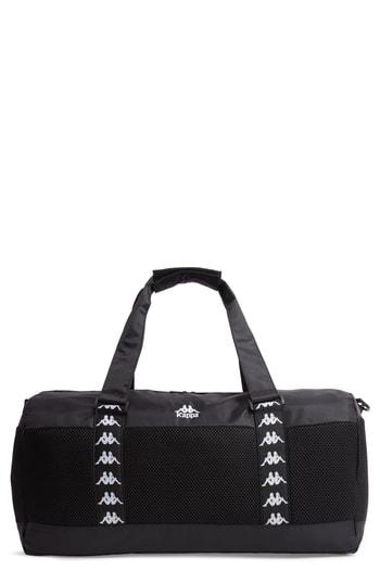 Kappa Xl Athletic Duffel Bag - Black