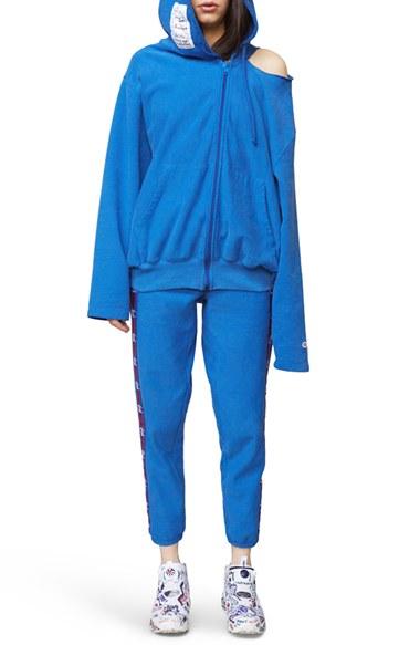 Women's Vetements X Champion Cold Shoulder Hoodie