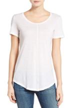 Women's Ag The Jade Cotton & Cashmere Tee