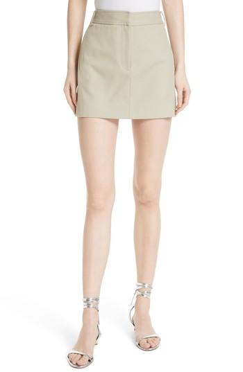 Women's Tibi Margaux Miniskirt - Green