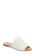 Women's Kristin Cavallari Bahiti Open Toe Slide M - White