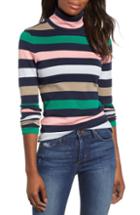 Women's J.crew Polartec Fleece Half-zip Pullover Jacket - Red
