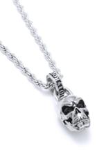 Men's Room101 Skull Pendant Necklace
